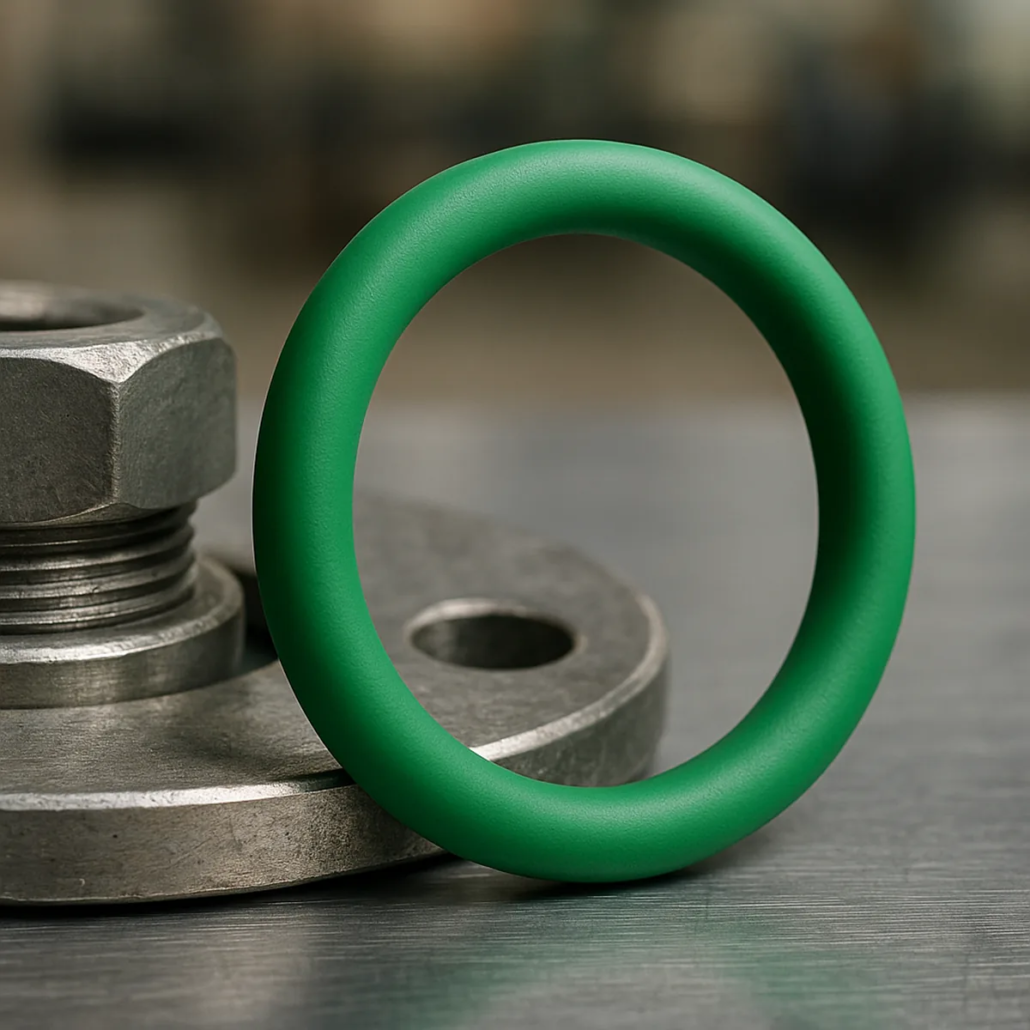 Junta de HNBR para aplicaciones industriales y automotrices.