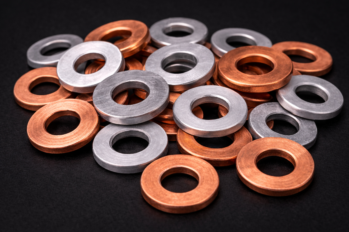 Arandelas de cobre y aluminio | Manufactures Cusell